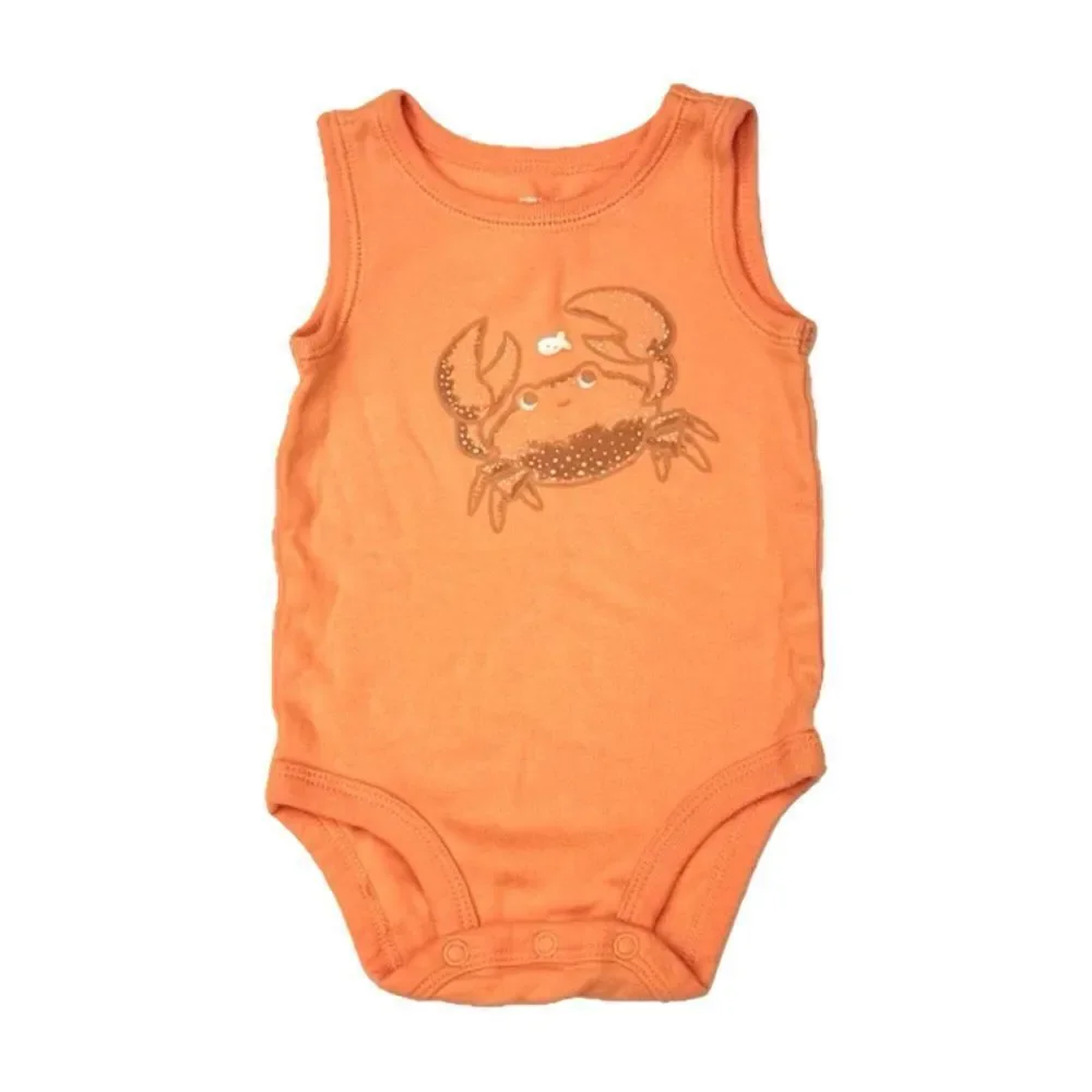 Carter’s Sleeveless Beach Onesies (Set of 4)
